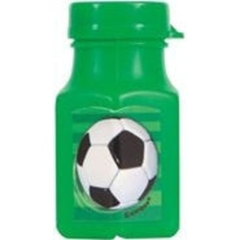 Soccer Mini Bubble Bottles