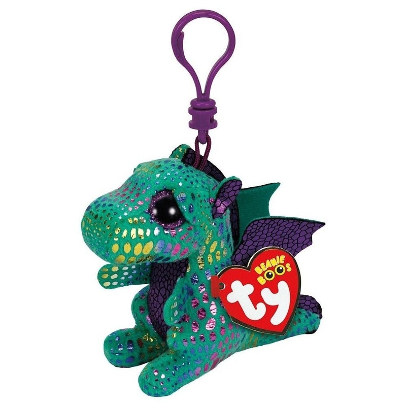 Ty - Clip Cinder Green Dragon