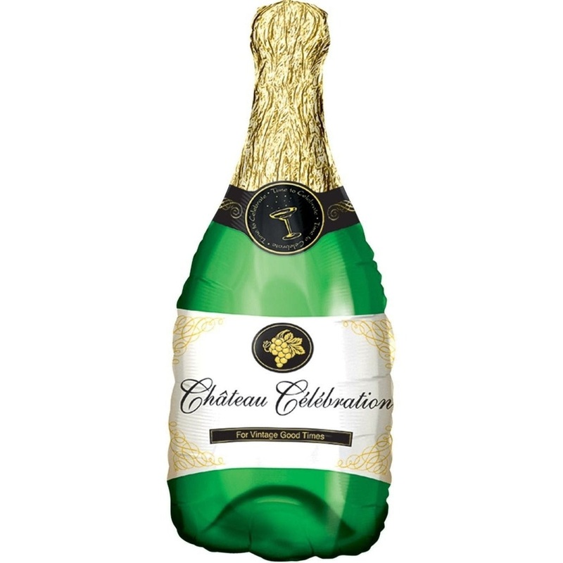 Super Shape Foil Balloon - Champagne Bottle