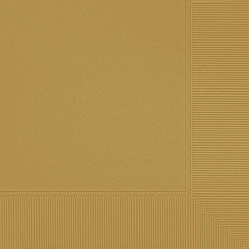 Napkins - Dinner, 40 Count - Gold