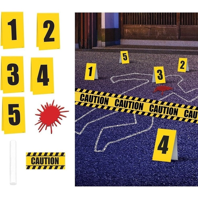 Prop - Crime Scene Decorating Kit