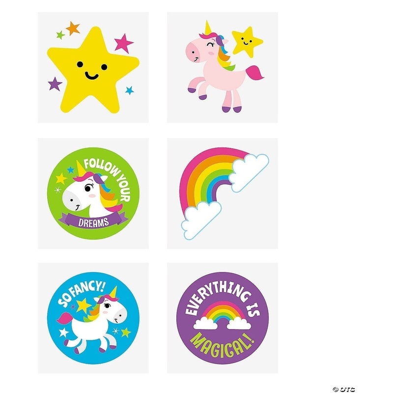 Rainbow Unicorn Tattoos