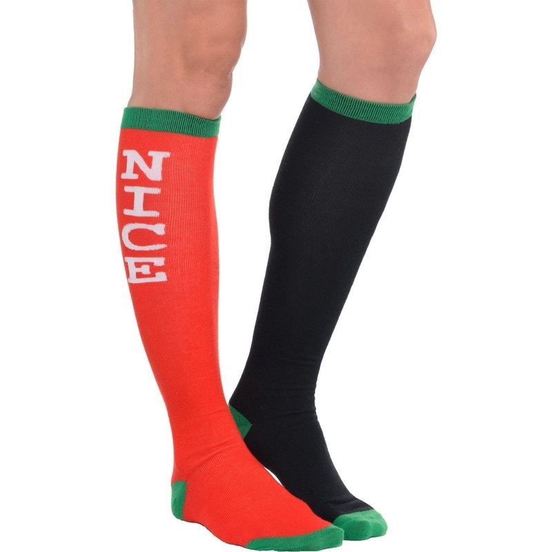 Naughty And Nice Knee Socks