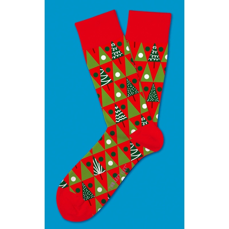 Socks - Two Left Feet Medium / Large Christmas Pine Grove