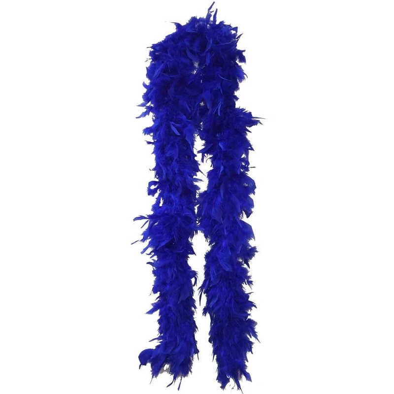 Blue Feather Boa (6' 60g)