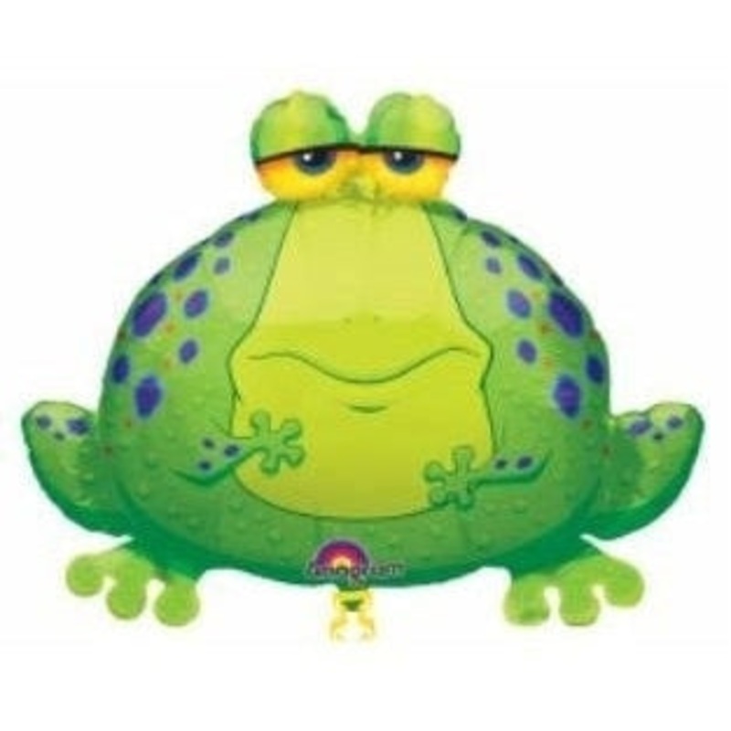 Super Shape Foil Balloon - Big Bullfrog