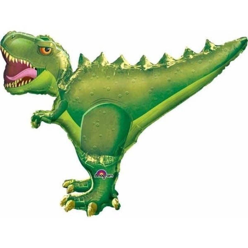 Super Shape Foil Balloon - T-rex Dinosaur