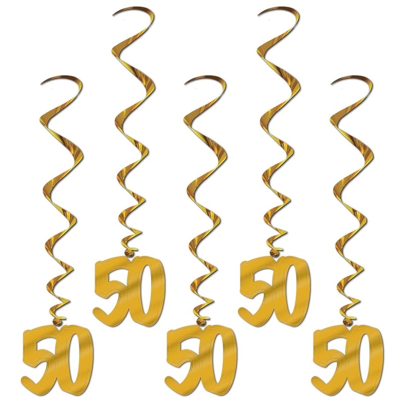 Whirls - 50th, Gold