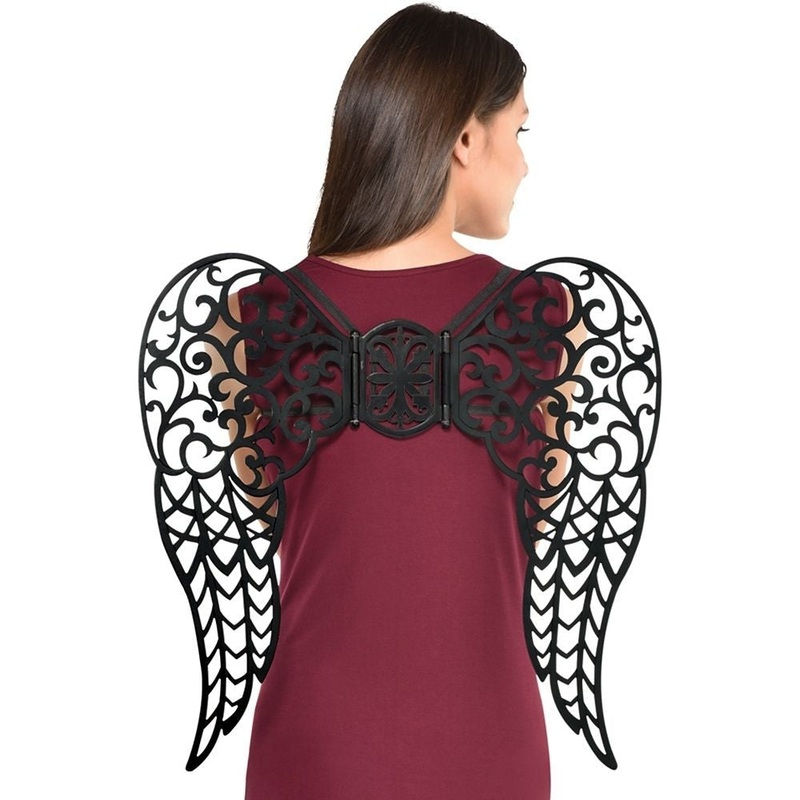 Wings - Black, Filigree