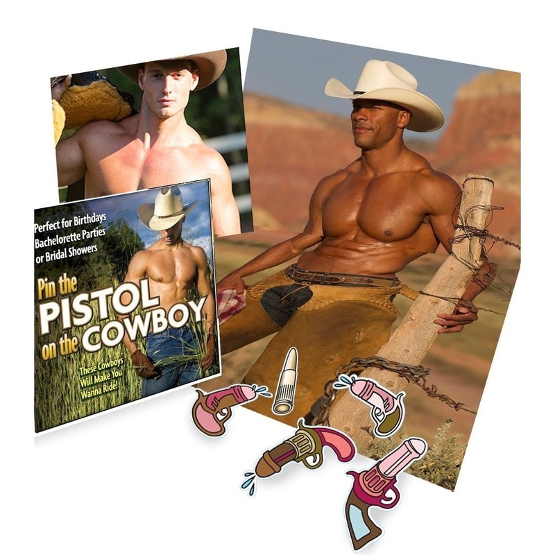 Party Game - Pin The Pistol