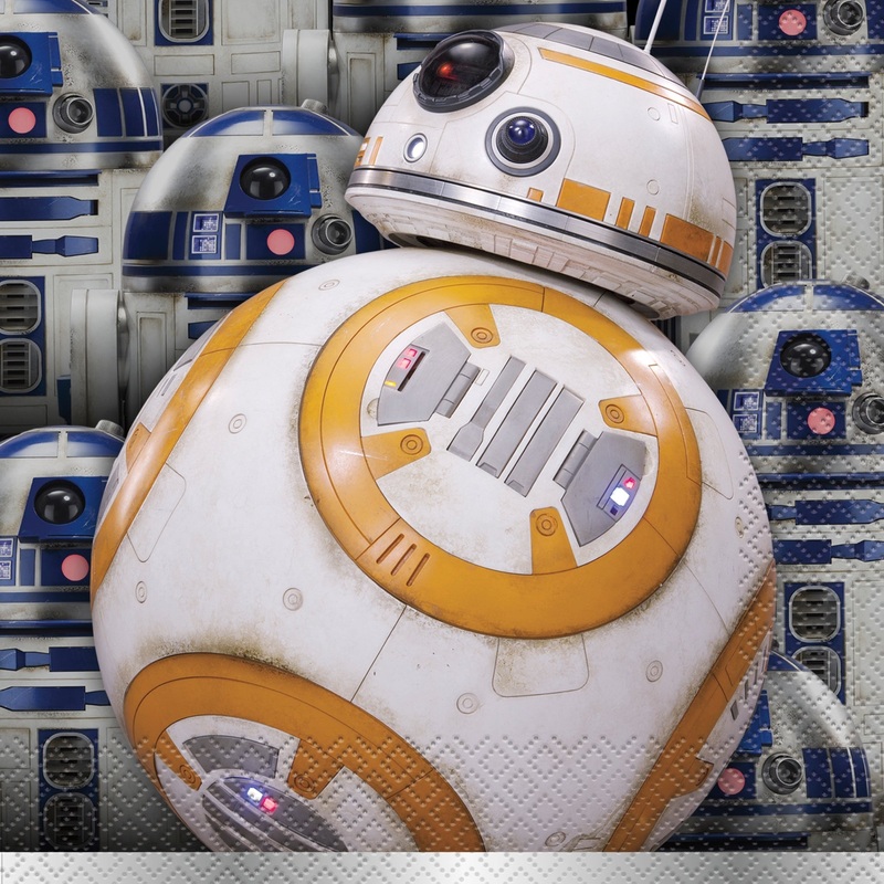 Star Wars Classic Lunch Napkins, 16 Count