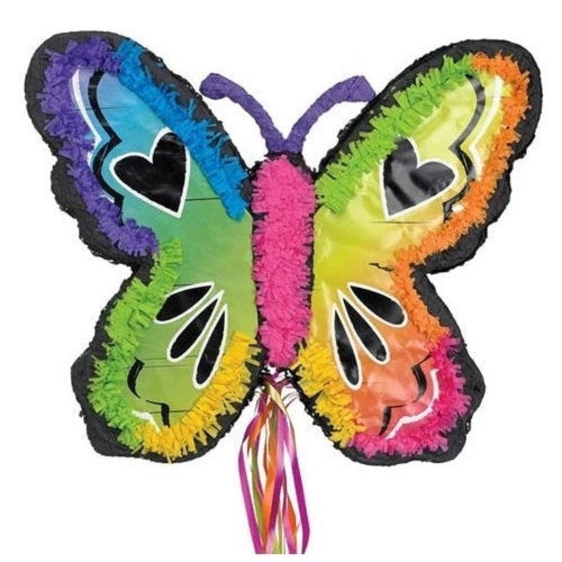 Pinata - Pull Neon Butterfly