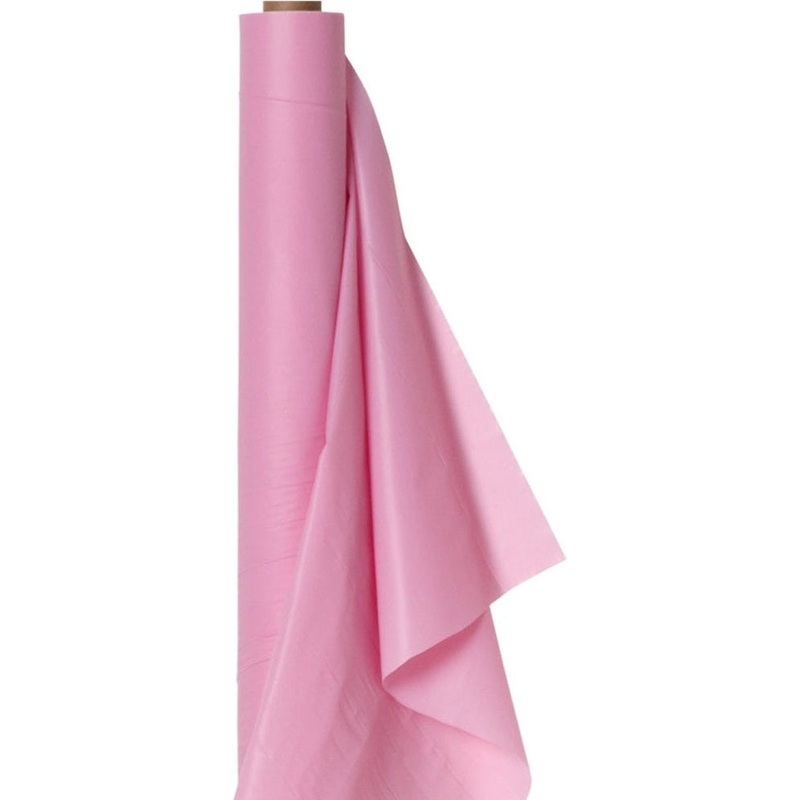 New Pink Solid Table Roll, 40" x 100'
