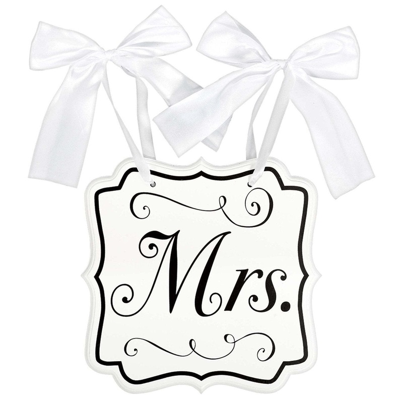 Sign - MDF Chair Sign Mrs