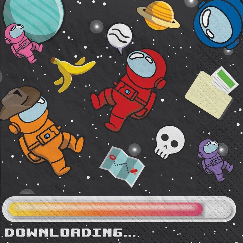 Spies In Space Lunch Napkins