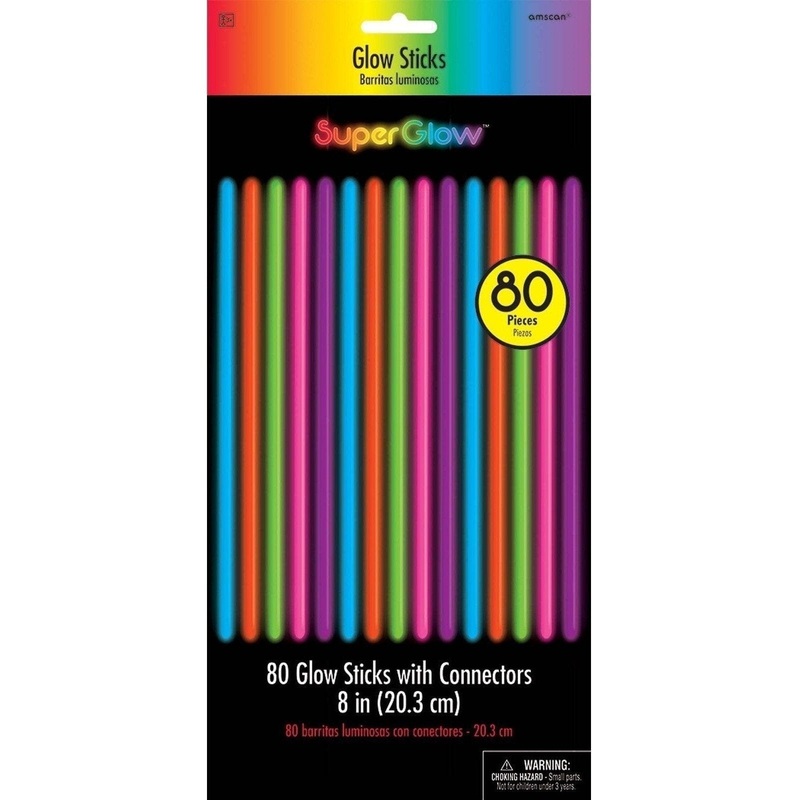 8" Glow Stick - Mega Value Multi Color