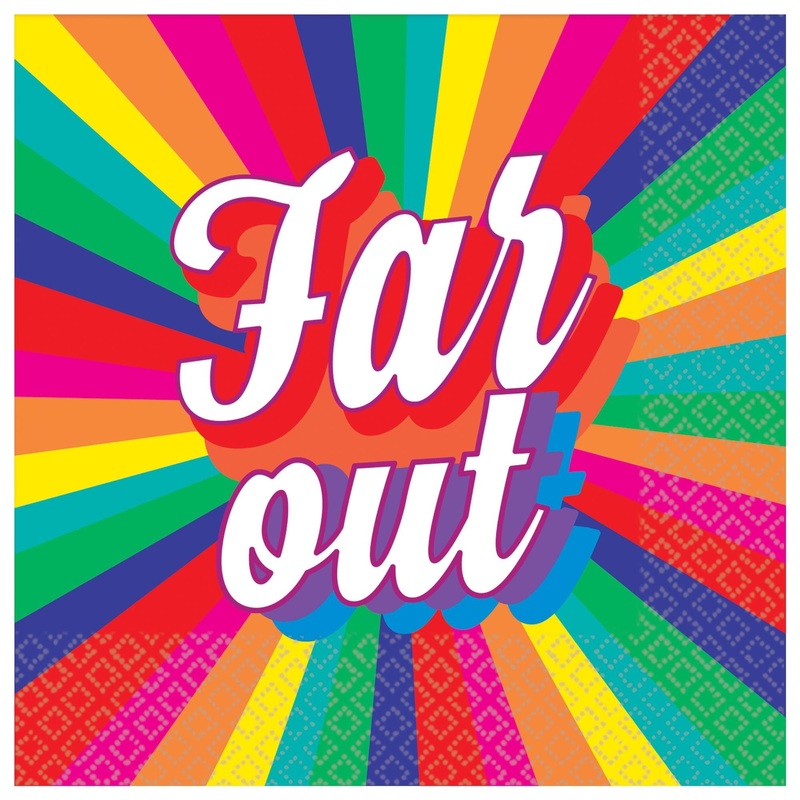 Napkins - Beverage, Good Vibes, 5", 16 Count