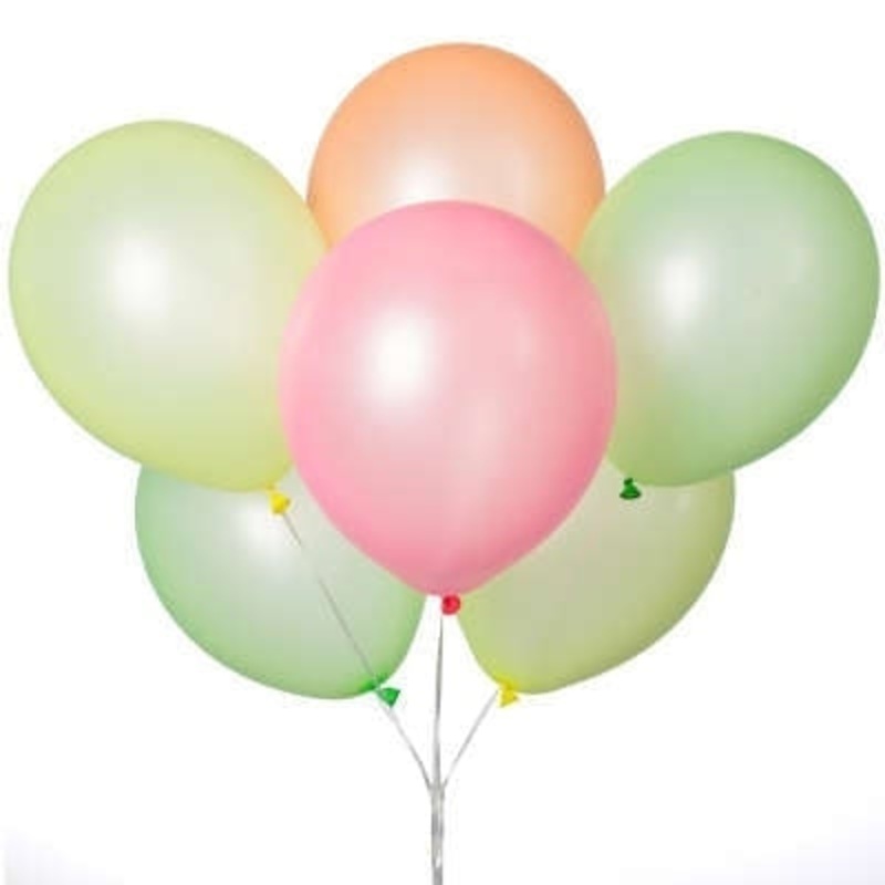 Neon Colors 12" Balloons
