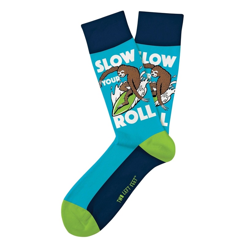 Socks - Two Left Feet Medium / Large Slow Your Roll
