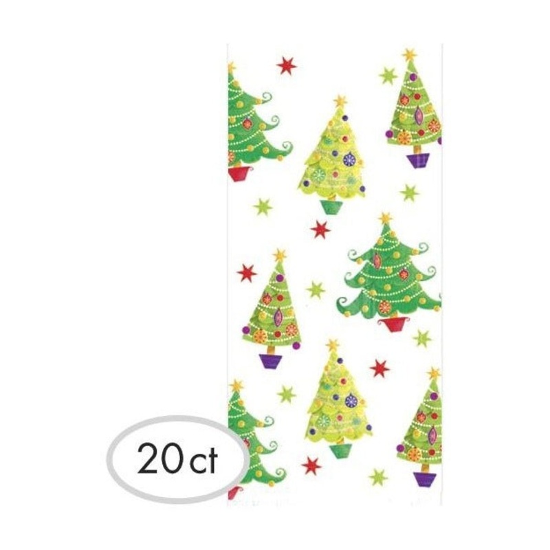 Tree Large Cellophane Party Bags