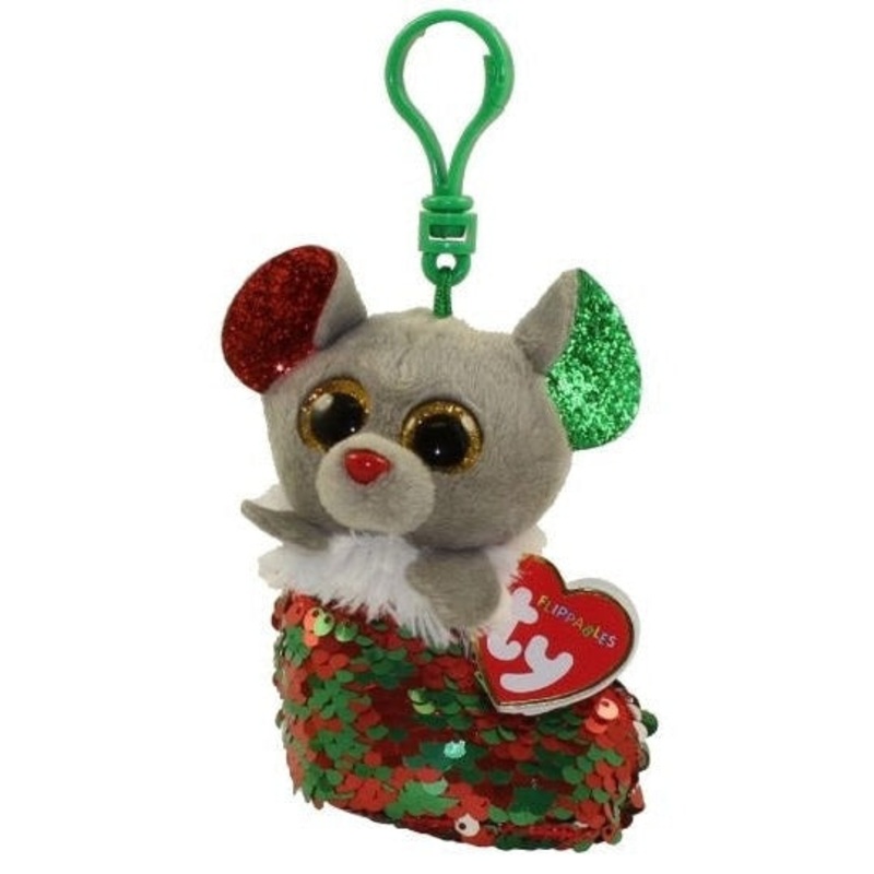 Ty - Christmas Chipper Mouse Clip