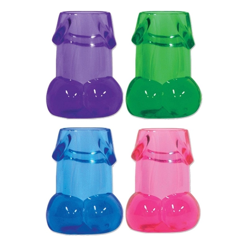 Willie Shot Glasses Assorted - Colors