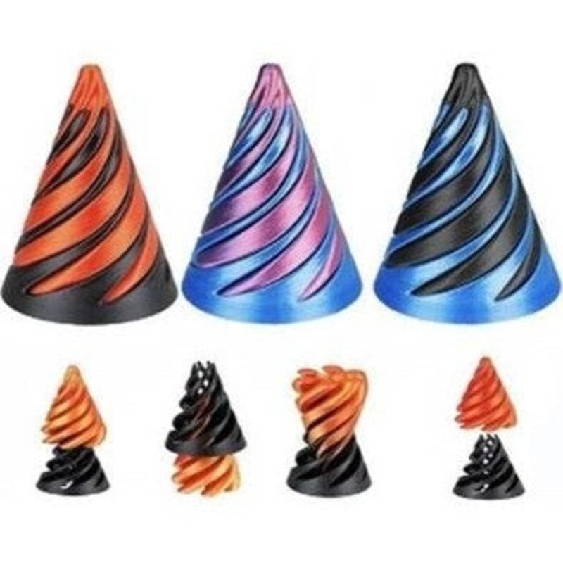 3D Printed Impossible Cone Fidgit