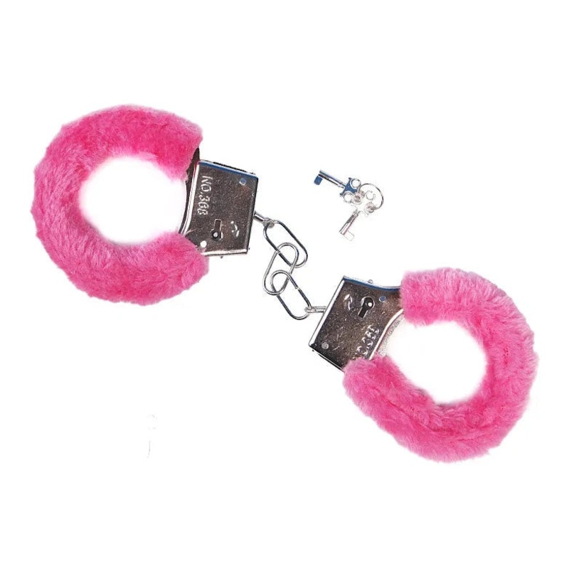 Handcuffs - Fuzzy Pink