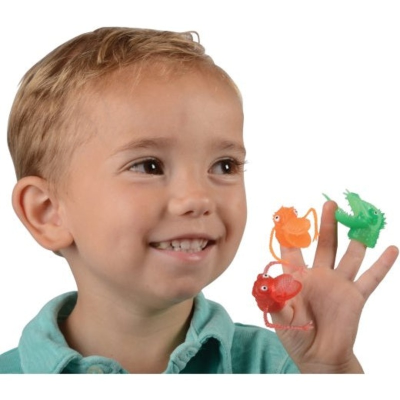 Monster Finger Puppets, Set of 12