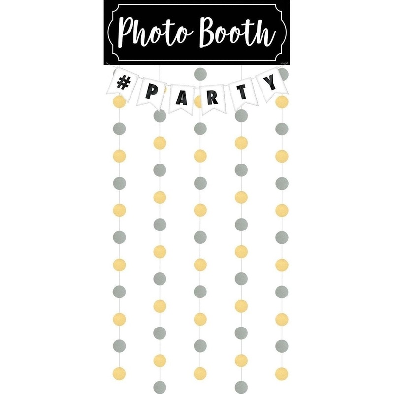 Photo Booth #Party Backdrop