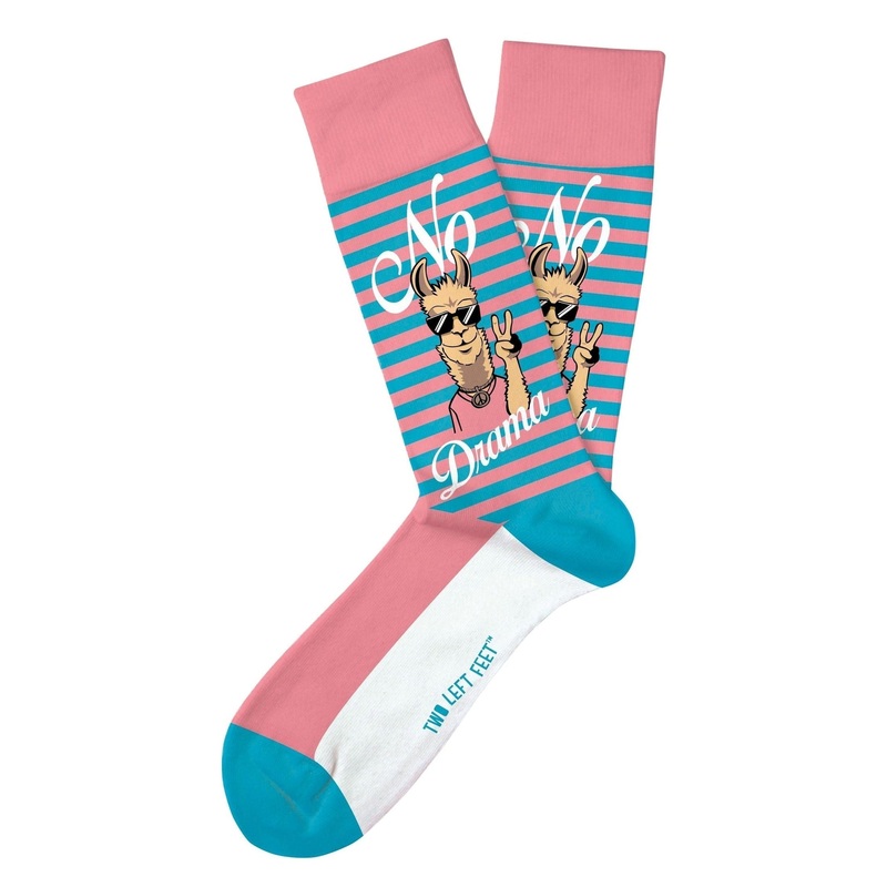 Socks - Two Left Feet Medium / Large No Drama Llama