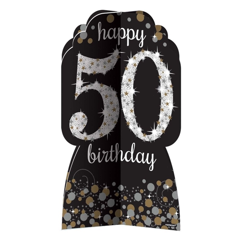 Sparkling Celebration 50th Birthday Room Decorating Kit