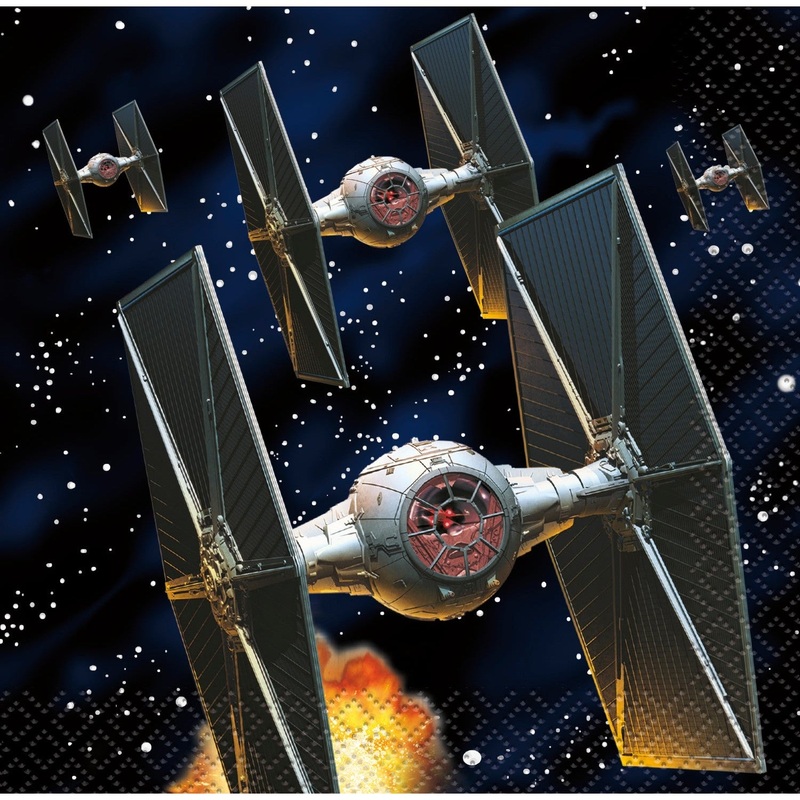 Star Wars Classic Beverage Napkins, 16 Count