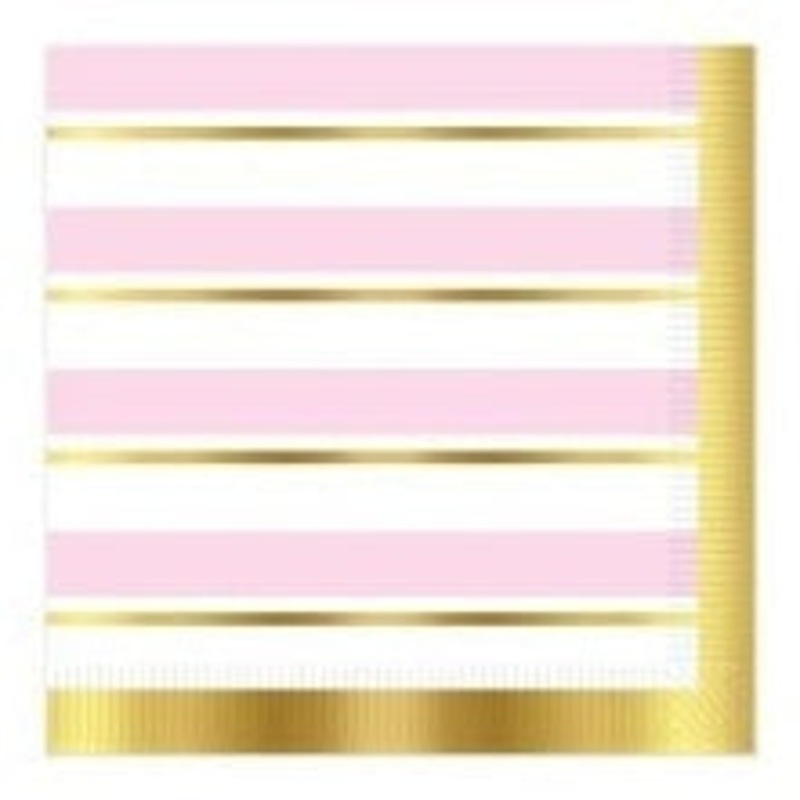 Striped Luncheon Napkins