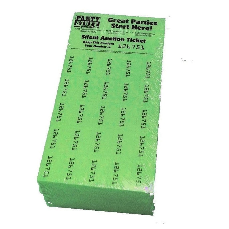 Tickets - Green Silent Auction, 250/p