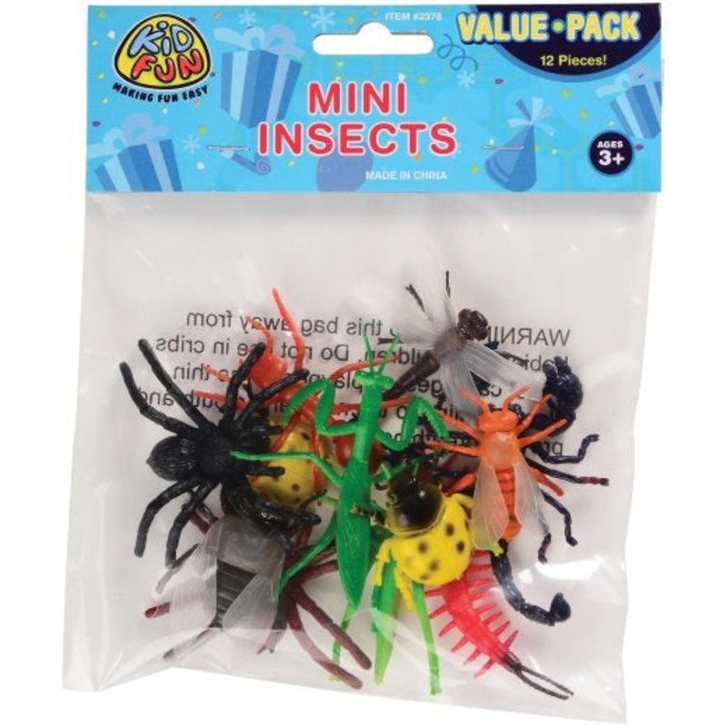Mini Insects, Set of 12