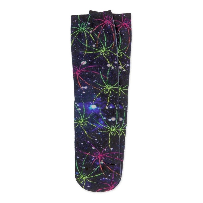 Socks - Two Left Feet Medium / Large Halloween Sub Spiders