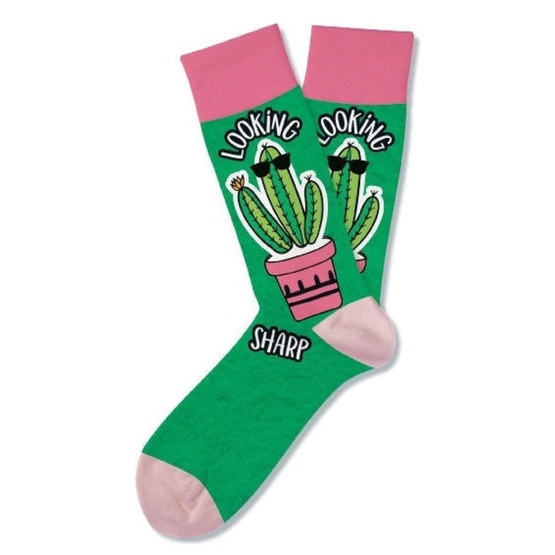 Socks - Two Left Feet Medium / Large Super Soft Cactus