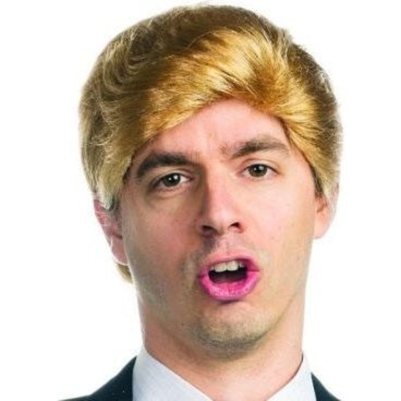Trump, Wig, Halloween, Accessories
