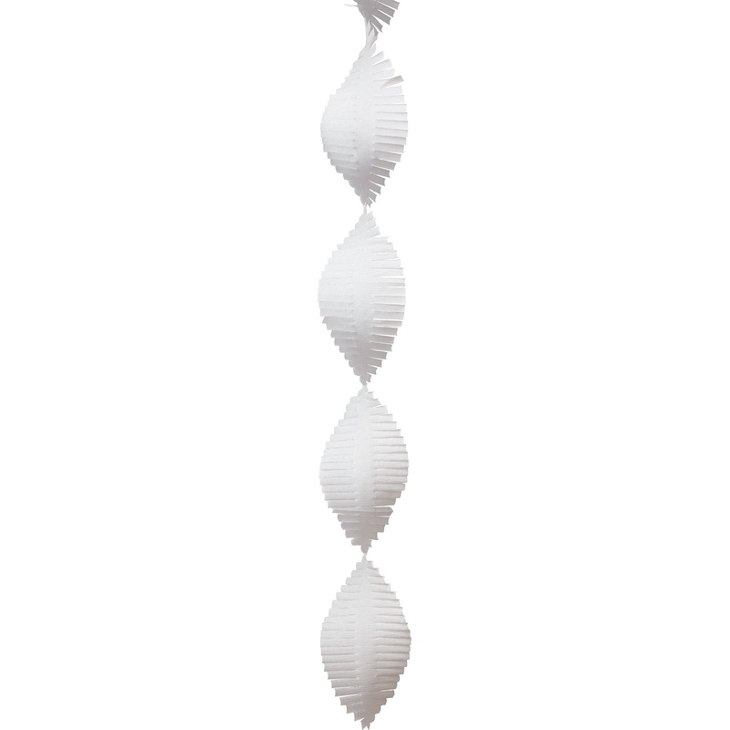 White Fringe Streamer 30 ft.