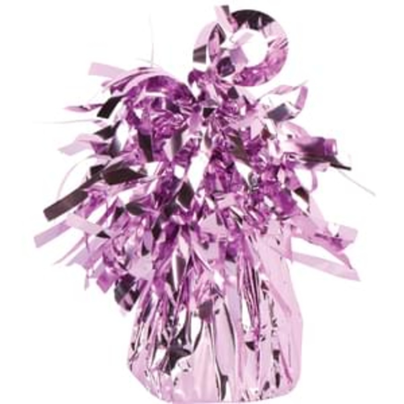 LIGHT PINK FOIL BALLOON WEIGHT 5 OZ