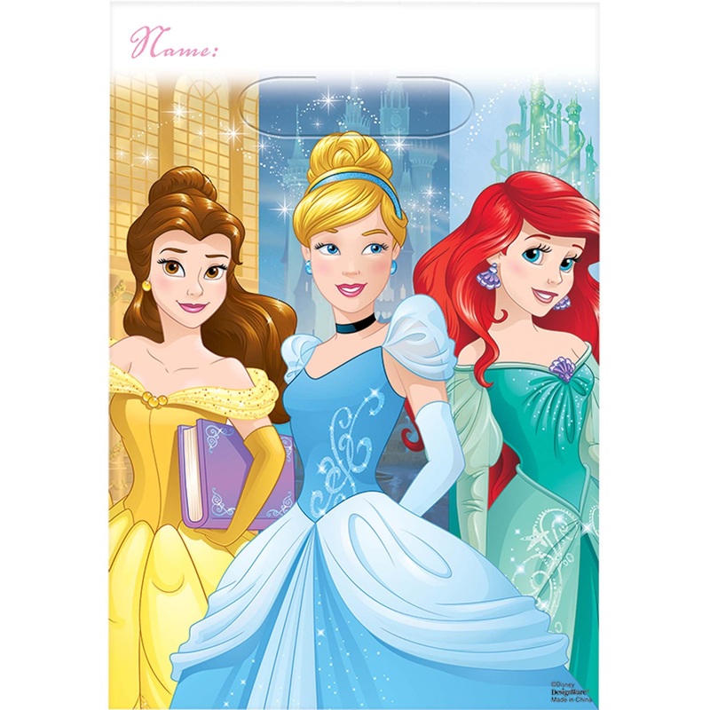 Princess Dream Big Loot Bags 8 ct.