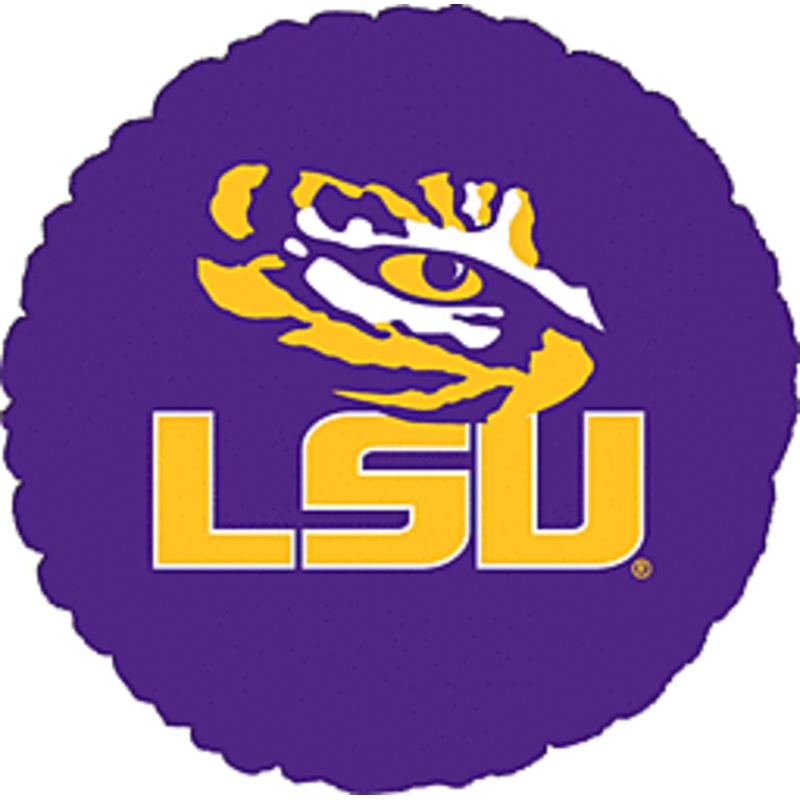 18" LSU FOIL BALLOON