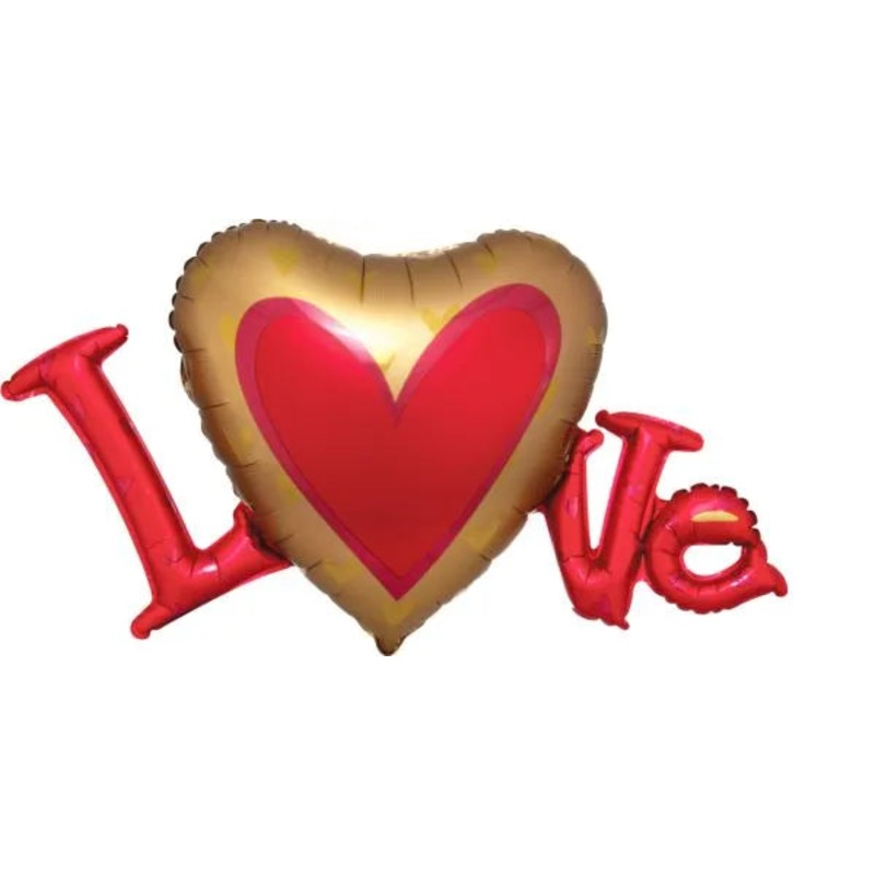 33" Satin-Infused Love Foil Balloon