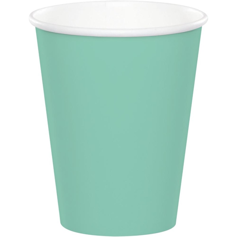 9OZ. FRESH MINT PAPER CUPS 24 CT.