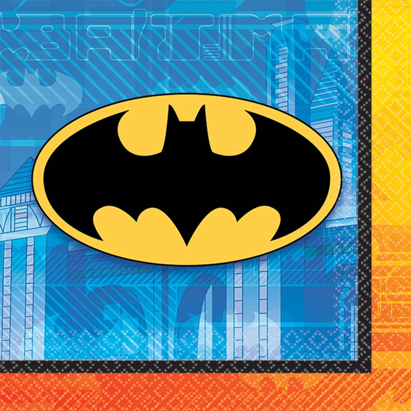 Batman Beverage Napkins 16 ct.