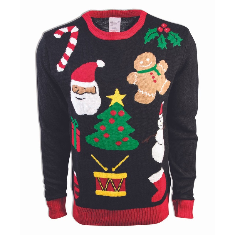 EVERYTHING CHRISTMAS SWEATER- SMALL