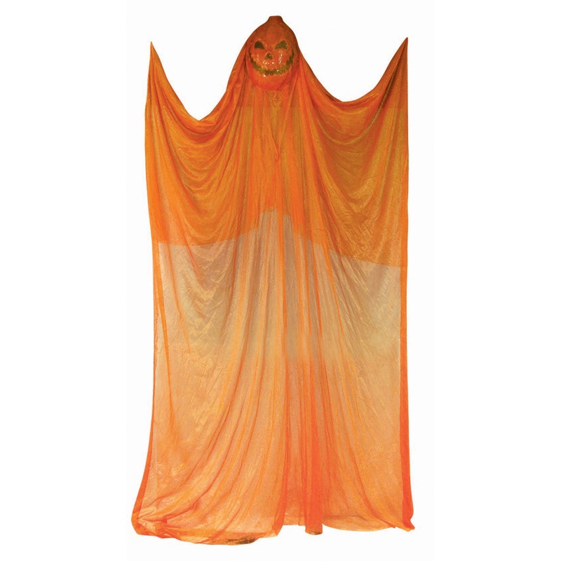 Spooky Hanging 7' Prop- Pumpkin