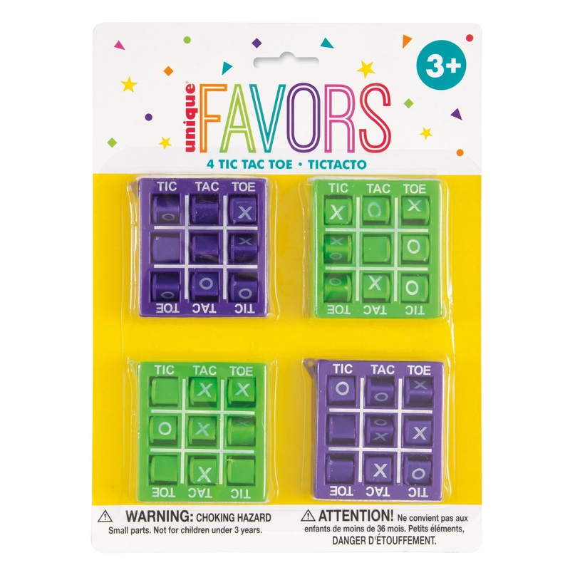 Tic Tac Toe Favors  4ct