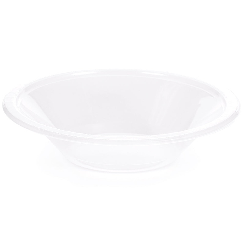 12 oz. Clear Plastic Bowls 20 ct.